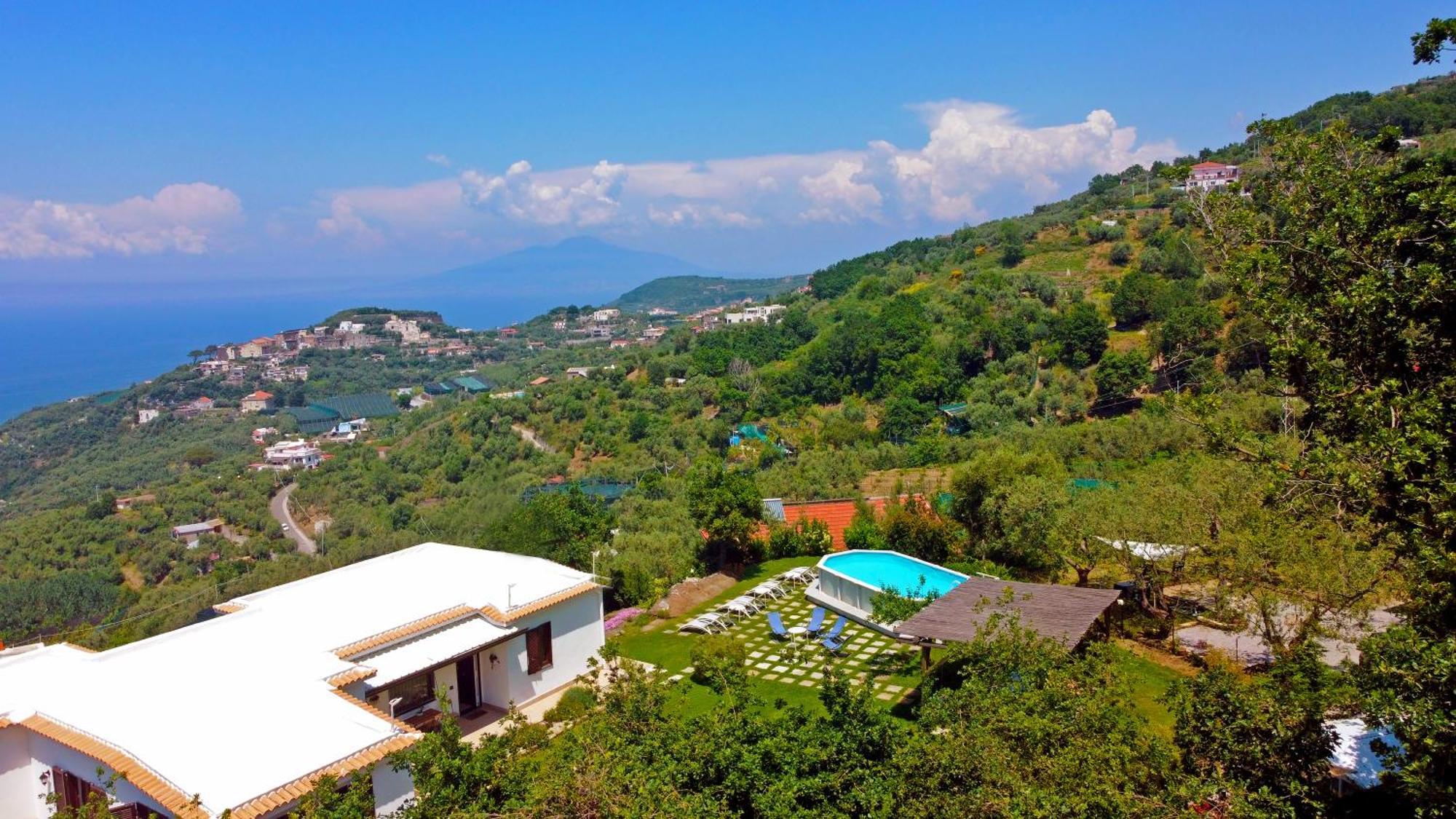 Villa Novanta Massa Lubrense Exterior foto